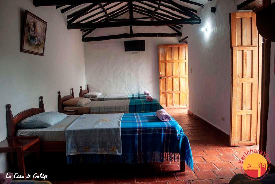 La Casa De Gladys Hotel Barichara Buitenkant foto